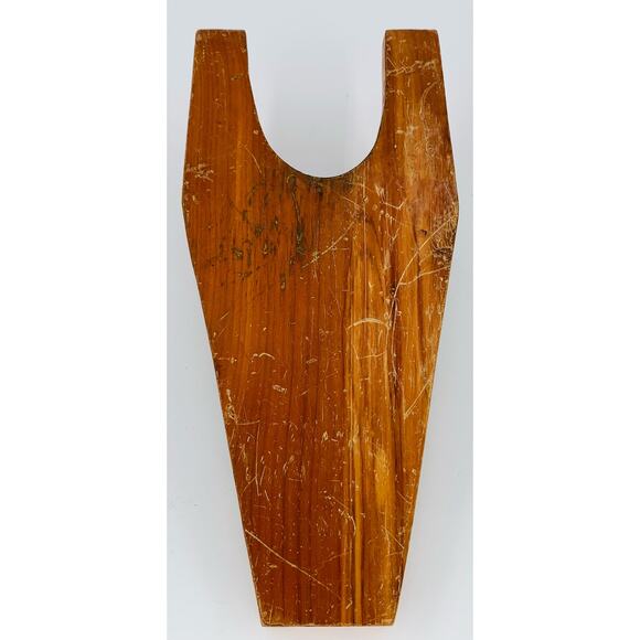 Wooden Boot Jack Remover Puller Lifter Tool Aid Cowboy Stand 13.5"x 6" Imperfect - Picture 6 of 6